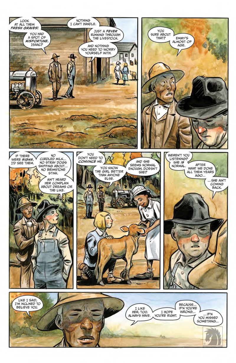 Illustration for article titled Read the Entirety of Harrow County #1, One of 2015's Best Horror Comics, Here for Free!